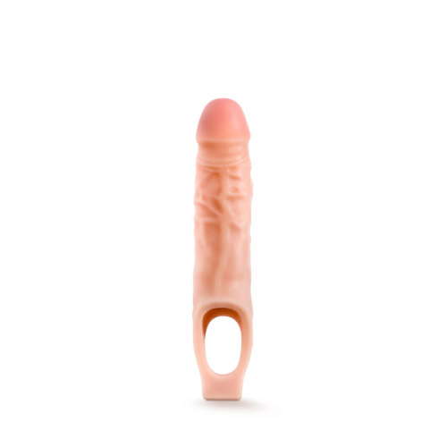 Performance - 9 Inch Cock Sheath Penis Extender -  Vanilla  2