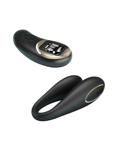 Nathan Double Pleasure Remote Control Vibrator -  Black  3
