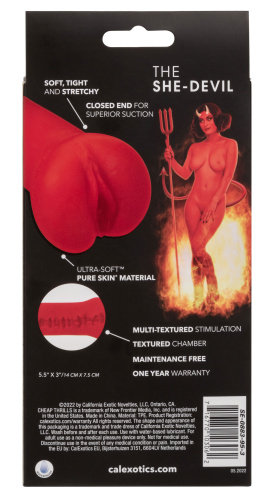 Cheap Thrills - the She Devil - Red  2