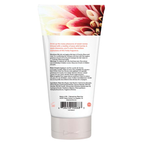 Coochy Shave Cream - Sweet Nectar - 3.4 Oz  2