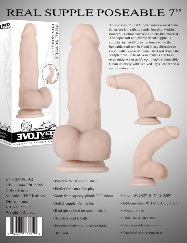 Real Supple Poseable 7 Inch  3