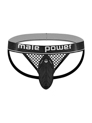 Cock Pit Net Cock Ring Jock - S/ M - Black  3