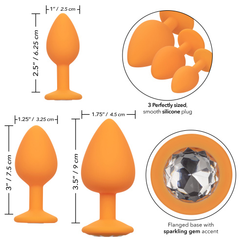 Cheeky Gems - Orange  4