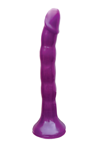 Wet Dreams Skinny Me Strap-on - Purple  2