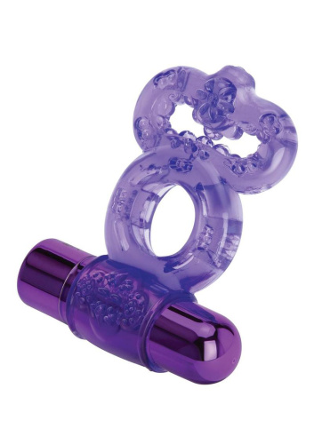 Bodywand Rechargeable Duo Ring - Purple  3
