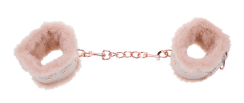 Peaches N Creame Fur Handcuffs - Pink  4