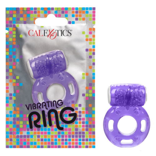 Foil Pack Vibrating Ring - Purple  4