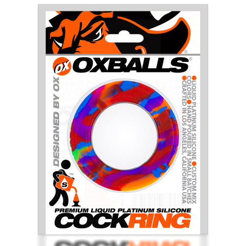 Pig-Ring Comfort Cockring - Rainbow  2