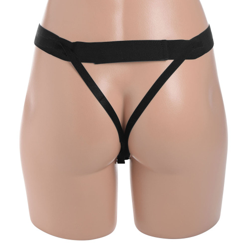 Hollow Silicone Dildo Strap-on - Flesh  3