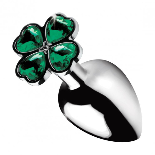 Lucky Clover Gem Anal Plug - Small  2