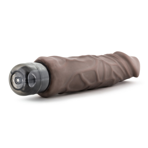 X5 Plus - Hard on Vibrating 9 Inch Dildo - Brown  3