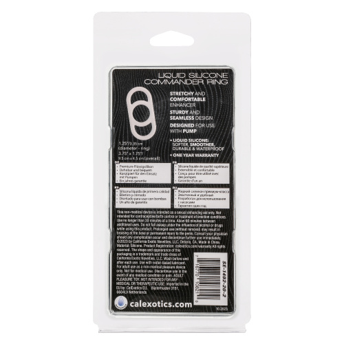 Alpha Liquid Silicone Commander Ring - Natural  2