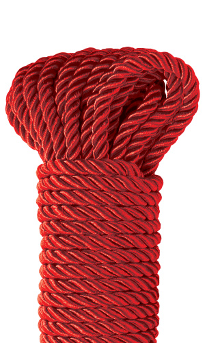 Fetish Fantasy Series Deluxe Silky Rope - Red  2