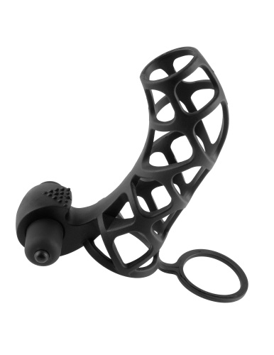 Fantasy X-Tensions Extreme Silicone Power Cage - Black  2