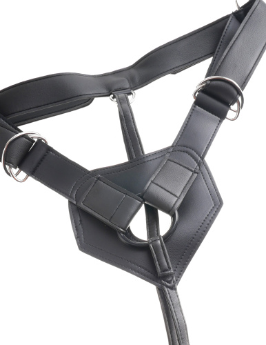 King Cock Strap-on Harness With 9 Inch Cock - Tan  4