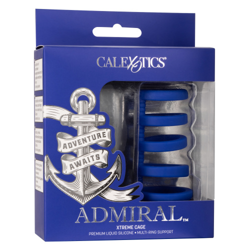 Admiral Xtreme Cock Cage- Blue  2