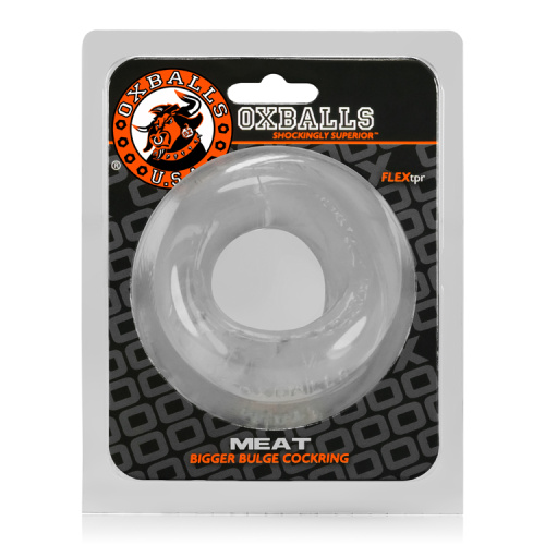 Meat Bigger Bulge Cockring - Clear  2
