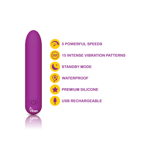 Bombshell Flexible Bullet - Berry  4