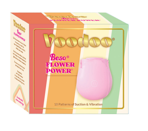 Voodoo Beso Flower Power - Pink  3