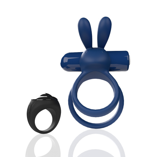 Screaming O Remote Controlled Ohare XL Vibrating  Ring - Blue  5