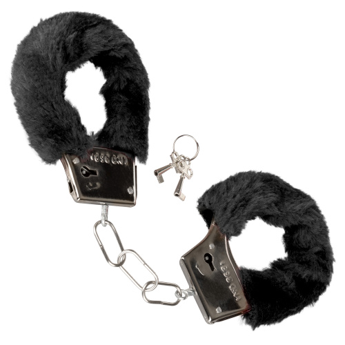 Playful Furry Cuffs - Black  3
