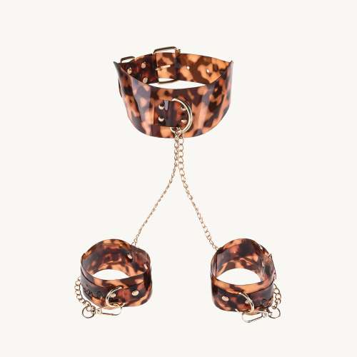 Sincerely Amber Neck and Wrist Restraints  4