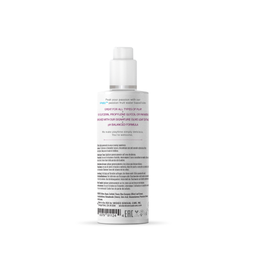 Simply Aqua 4.0 Oz - Passion Fruit  2