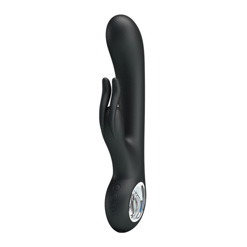 Pretty Love Carina 7 Function Rabbit Syle Vibrator - Black  2