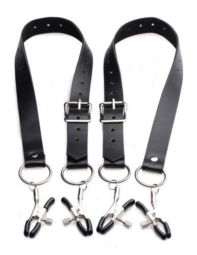 Spread Labia Spreader Straps With Clamps  3