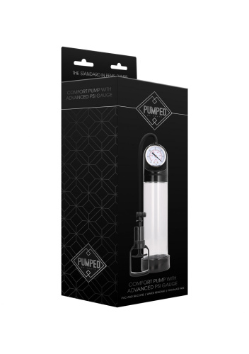 Comfort Pump With Advanced Psi Gauge - Transparent  2