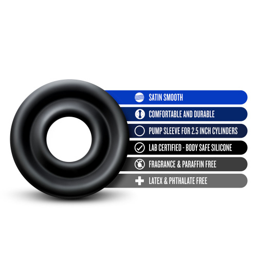 Performance - Silicone Pump Sleeve - Large - Black  4