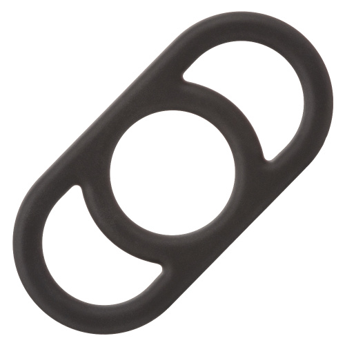 Alpha Liquid Silicone Commander Ring - Black  4
