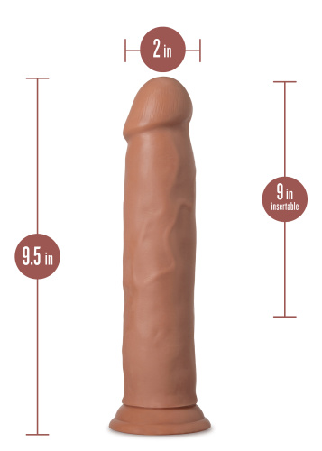 Au Naturel - Carlos - 9 Inch Dong - Mocha Mocha  2