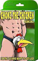 Choke the Chicken Bikini - One Size - Black