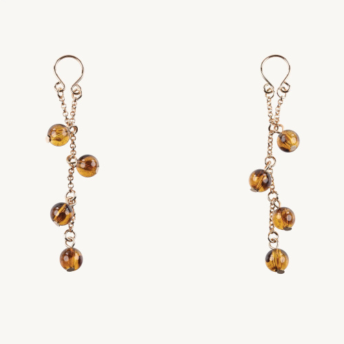 SINCERELY AMBER NIPPLE JEWELRY  4