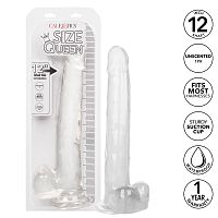 Size Queen 12 inch/30.5 Cm - Clear