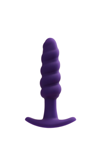 Twist Rechargeable Anal Vibe - Deep Purple  4