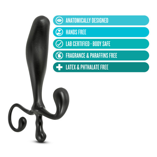 Anal Adventures - Prostate Stimulator - Black  2