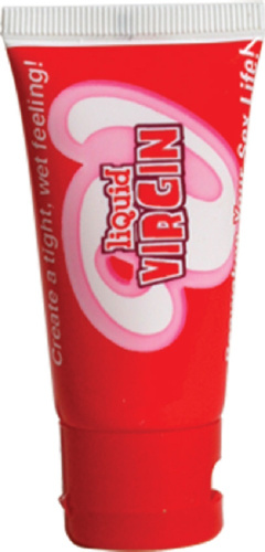 Liquid Virgin 1 Oz Bottle Hang Tab Box - Strawberry Scented  2