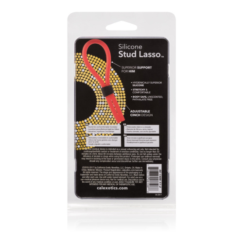 Silicone Stud Lasso - Red  2