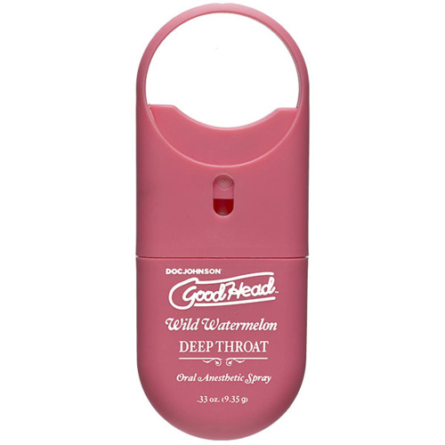 Goodhead - Deep Throat Spray to-Go - Wild  Watermelon - .33 Oz.  3