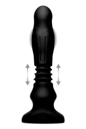Silicone Swelling & Thrusting Plug With Remote Control  4