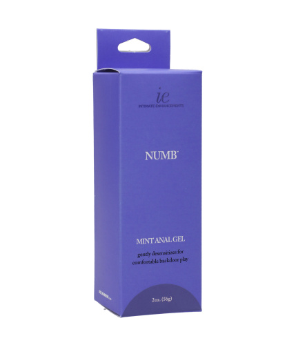Intimate Enhancements Numb - Mint Anal Gel - 2 Oz. - Boxed  2
