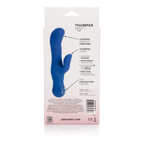 Posh Silicone Thumper G - Blue  3