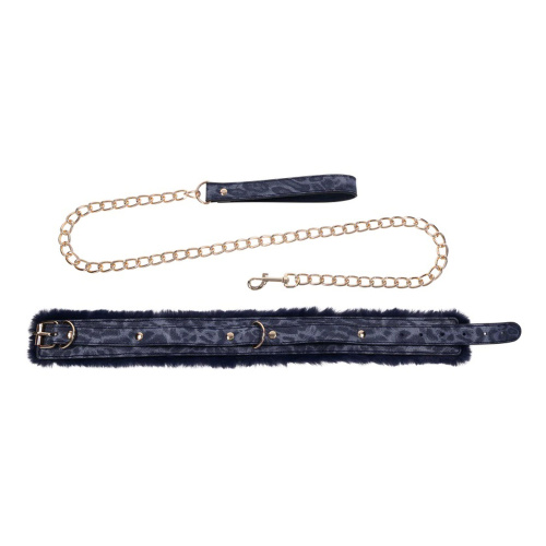 Cougar Fur Collar and Leash  2