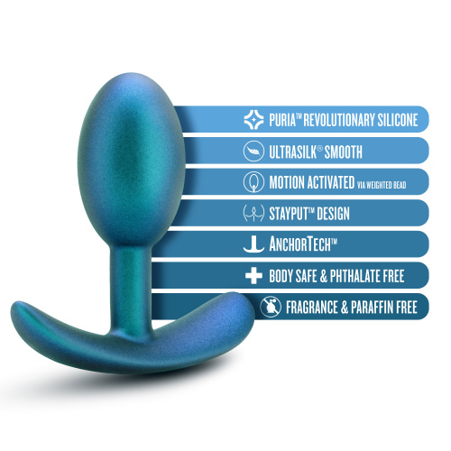 Anal Adventures Matrix - Nebula Plug - Lunar Blue  3