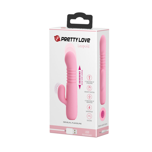 Pretty Love Leopold G-Spot Vibrator - Pink  4