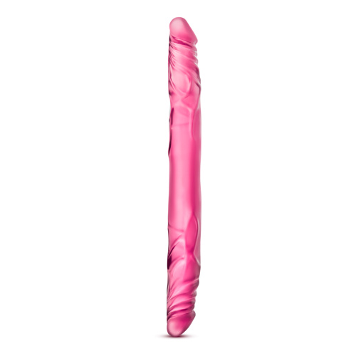 B Yours 14 Inch Double Dildo - Pink  2