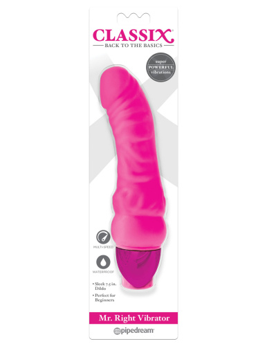 Mr. Right Vibrator - Pink  2
