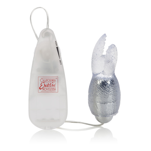 Pocket Exotics Snow Bunny Bullet - Clear  2